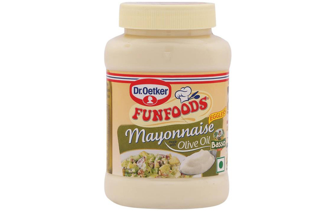 Dr. Oetker Fun foods Mayonnaise Olive Oil, Eggless   Plastic Jar  275 grams